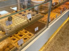 面包甜点陈列柜-泸溪河桃酥(长乐路店)