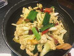 干锅有机花菜-万重锦·人文川菜馆(骡马市店)