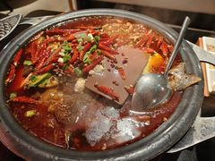 -探鱼·鲜青椒爽麻烤鱼(广州花都来又来店)