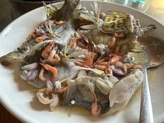 小虾蒸鲈鱼-粤秀古树庄园