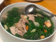 枸杞叶猪肝-花溪雨·森林餐厅(石基店)