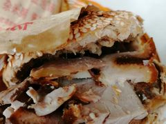 烧饼夹肉-洪峰浩老北京烧饼夹肉(角门路店)