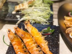 黄金烧九节虾-極上萬膳·日料放题(海岸城店)