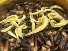 菊花蒸鸡菌菇-小榄公饭店·岭南庭院餐厅(民安北路店)