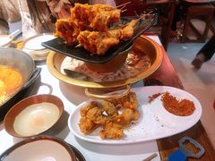 蛋黄牛蛙-老天桥蛙炉火锅(姑苏总店)