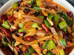 酸萝卜炒背筋-泉味道贵州厨房(三里河店)