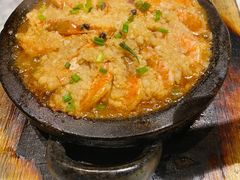 石板蒜蓉虾-小菜园新徽菜(苏州繁花中心店)