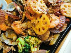 炒花甲-蟹谢蒸鲜自助餐厅
