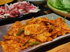 拌板筋-白山碳火烤肉(江东南路店)