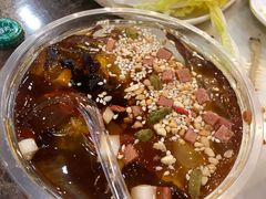 玫瑰冰粉-朱氏胖子烂火锅(洪崖洞店)