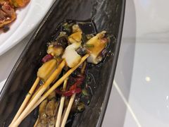 秘制鲍鱼串-嗨辣小聚·盘锦河蟹·海鲜烧烤龙虾(盘锦十年好店)