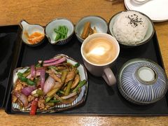 黑胡椒鸡柳定食-茶米烧腊茶餐厅(石龙店)