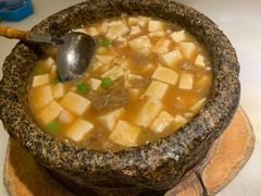 石锅鸡汤豆腐-绿茶餐厅(西单老佛爷店)