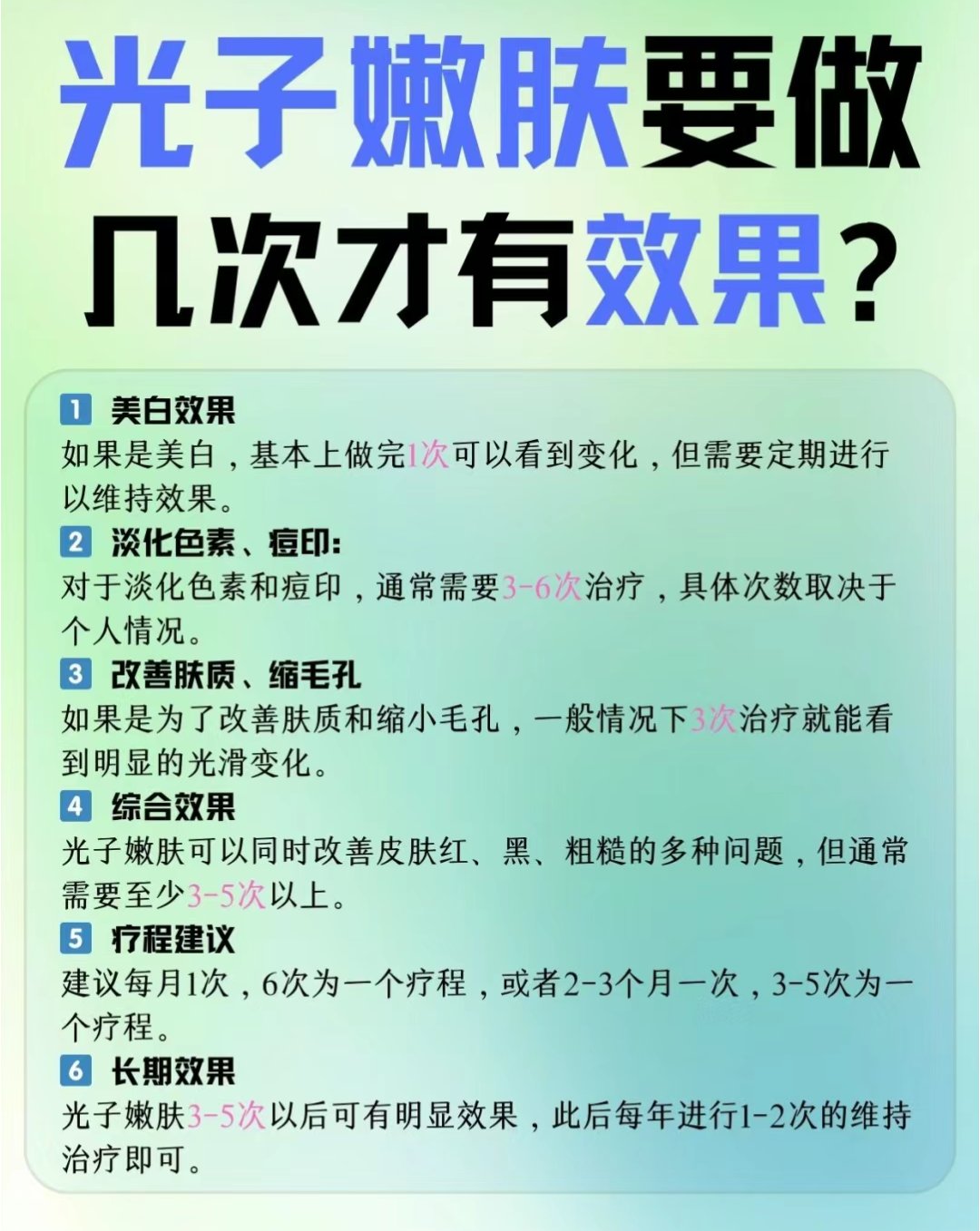 光子嫩肤能维持多久图片