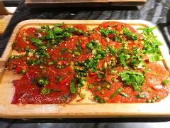 绝代双椒小嫩牛-热火朝天鲜切牛肉火锅(南强街巷店)