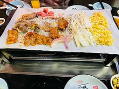 美味猪颈肉-老东北烤肉(金山店)