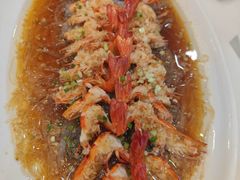 蒜蓉蒸开片草虾-金时代顺风大酒店(金山店)
