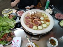 -老姐石板烧烤+铜炭火锅(总店)