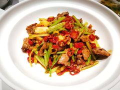 小炒黄牛肉-金色艳阳天•粤菜 淮扬菜(古平岗店)