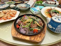 芥末酱炸虾-沙龙酒家