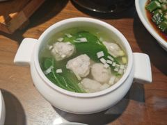 鲜嫩黄花鱼丸汤-将相和·海鲜蒸饺大连菜