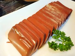 鸭血-热火朝天鲜切牛肉火锅(南强街巷店)