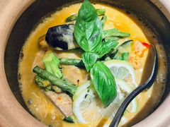 咖喱荔浦芋头蔬菜煲-觅唐MITONG(鸟巢店)