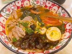 番茄牛肉拉面-桃屋日本料理(清华科技园店)