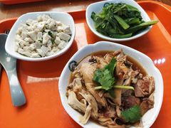 小葱拌豆腐-梅园食堂