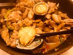 山茶油鲍鱼焖土鸡-望湘园·湖南菜(宏伊店)