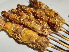 烤羔羊肉串-木屋烧烤(岗顶二店)