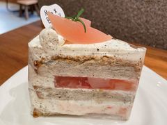 伯爵桃桃慕斯切块-Max Bakery 阿唛手作