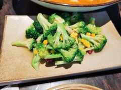 腰豆西兰花-水煮三国·川鲁江湖菜(香山店)