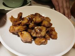 雪花糖醋里脊-绿茶餐厅(西单老佛爷店)