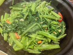 砂锅空心菜-创味·民间海南菜·非遗藤桥排骨(藤桥·免税城店)