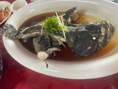 清蒸石斑鱼-渔友鲜海鲜加工(海鲜大世界店)
