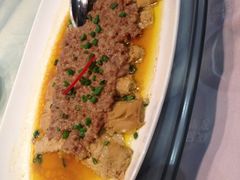 霉千张蒸肉末-咸亨酒店•非遗绍兴菜•中华老字号(堂吃餐厅)