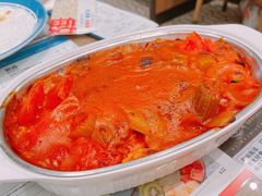 鲜番茄猪扒焗饭-敏华冰厅(天河城店)