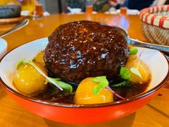 陶公村笋麸菜红焖狮子头-宁波柏悦酒店·钱湖渔港