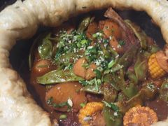 脊骨芸豆锅-满兴咱妈烀饼铁锅炖(兰州北街店)