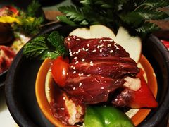 果木罐腌护心肉-厚贞日式烤肉(龙之梦店)
