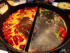 四季草本鸳鸯锅-盡膳口福跷脚牛肉火锅(北美新天地店)