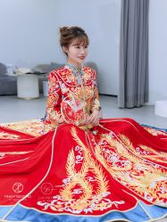 -桃子造型婚纱礼服(凤起广场店)