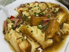 焖豆腐-辉记虾塘海鲜农庄