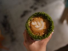開心果脆皮筒卡布-城南花开咖啡(稻花村店)