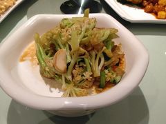 生态肉炒花菜-马旺子酒楼