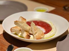 自制乳清芝士配草莓酱-Mercato莫卡多露台餐厅与酒吧(K11店)