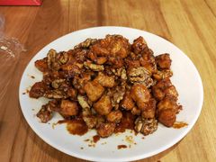 酱爆桃仁鸡丁-陈傻子餐厅(世纪都会店)