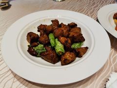 招牌蒜香牛肉粒-世博洲际酒店-盛会堂中餐厅