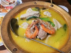 老作坊石磨豆腐-老头儿油爆虾(金鹰世界店)